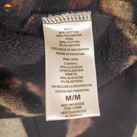 Champion Pullover Hoodie Black Cropped Bleach Tie Dye Streetwear Festi Women's M - Picture 9 of 10